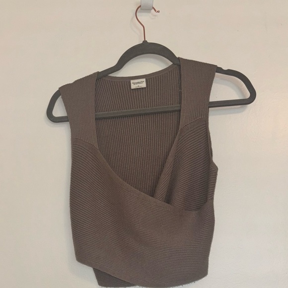 Abercrombie & Fitch Tops - Abercrombie Luxeloft wrap top